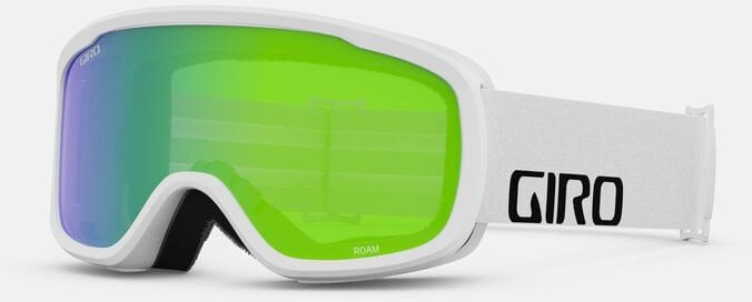 Gogle zimowe GIRO ROAM WHITE WORDMARK (szyba LODEN GREEN 26% S2 + YELLOW 77% S1) (NEW 2023/2024)