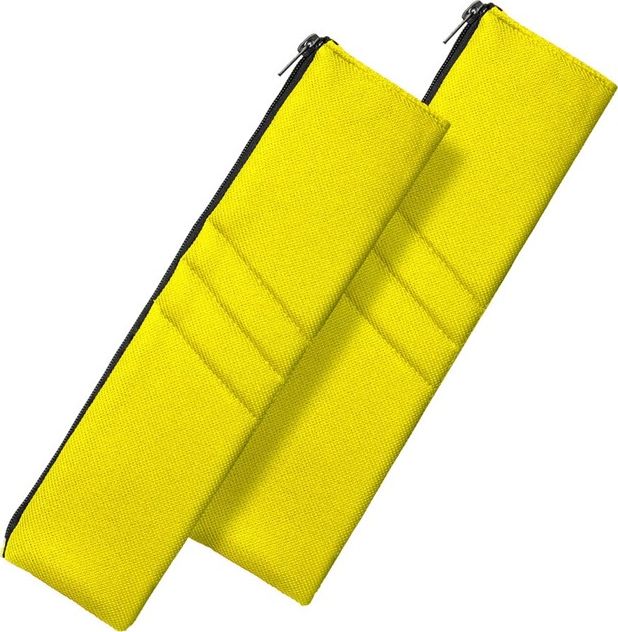 Labo Bawełniane nakładki na pasy bezpieczeństwa 2 szt. (żółte)