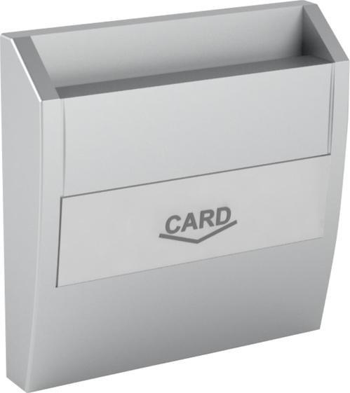 Efapel EFAPEL AQUARELLA ELEMENT CENTRALNY DO ŁĄCZNIKA NA KARTĘ HOTELOWĄ ALUMINIUM 90731 TAL