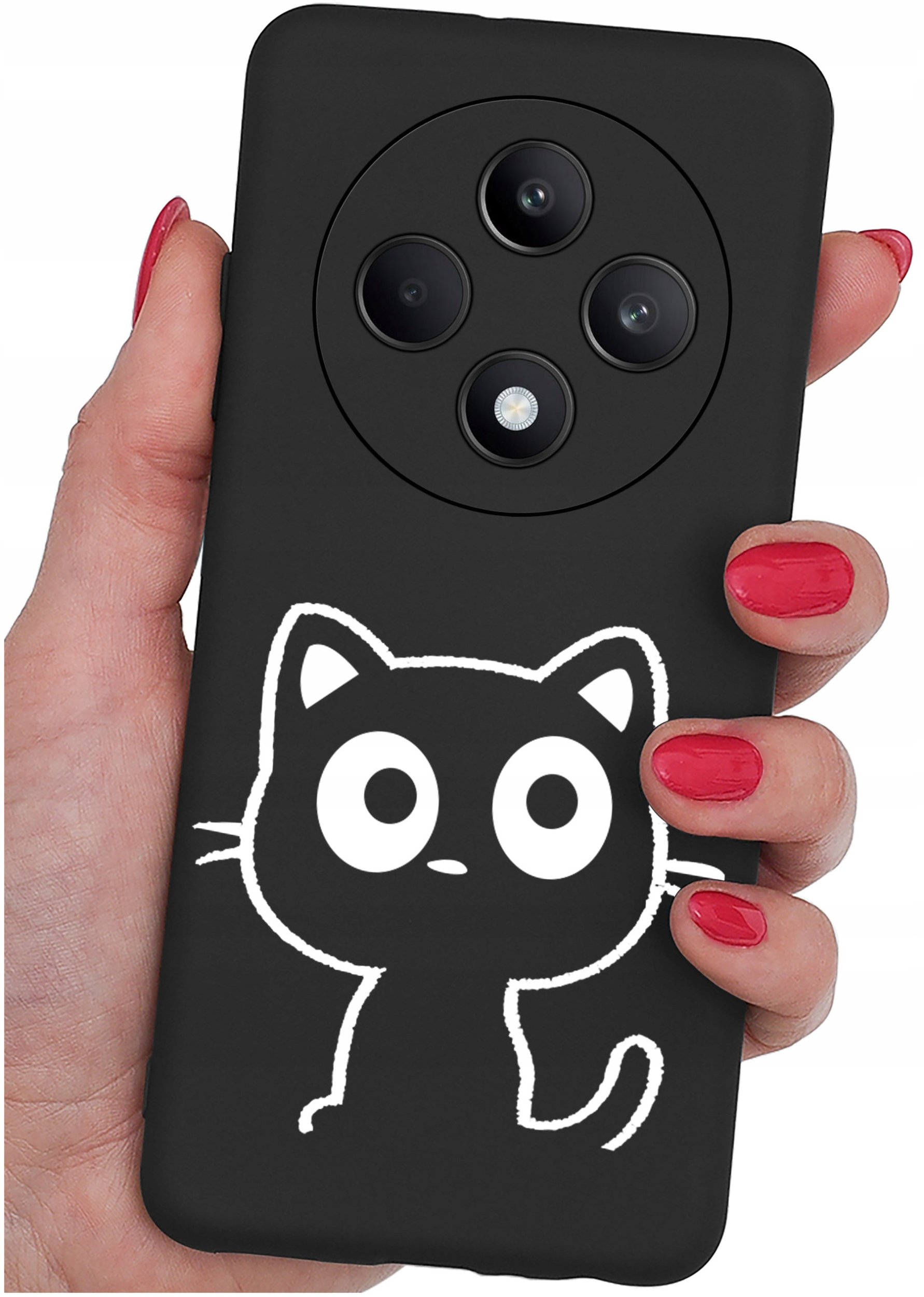 Etui do Oppo Reno 12 F 5G | 12 FS 5G WZORY |SILIKONOWE MATT CASE + SZKŁO 9H