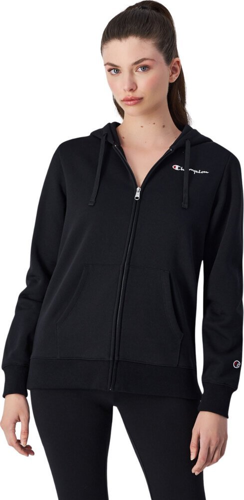 Champion Bluza damska Champion Full Zip Hoodie czarna 117531 KK001 XS