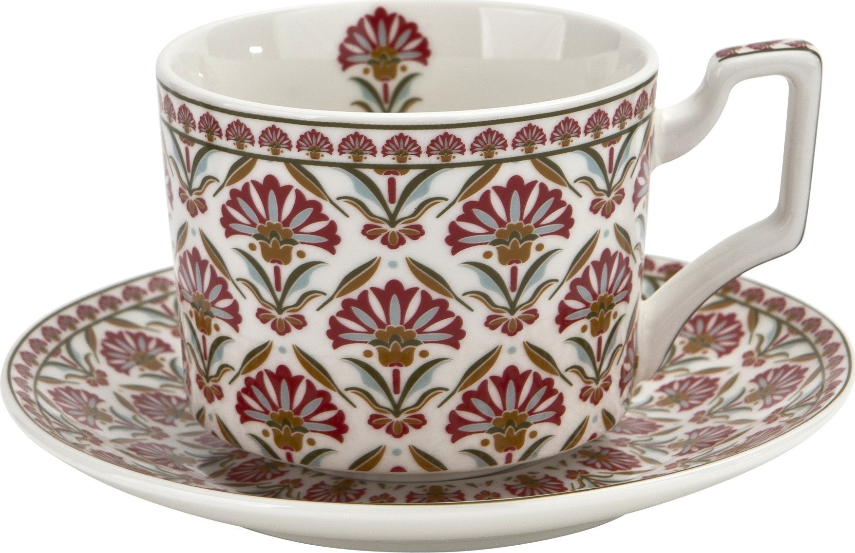 DUO Kpl.2 filiżanek ze spodkami 250 ml Carnatio