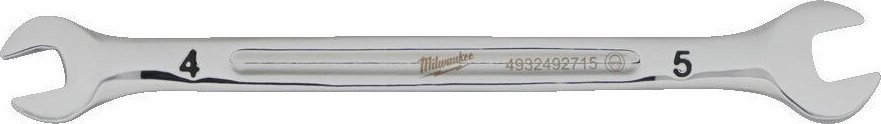 Milwaukee MILWAUKEE KLUCZ DWUSTRONNIE PŁASKI - 4x5mm