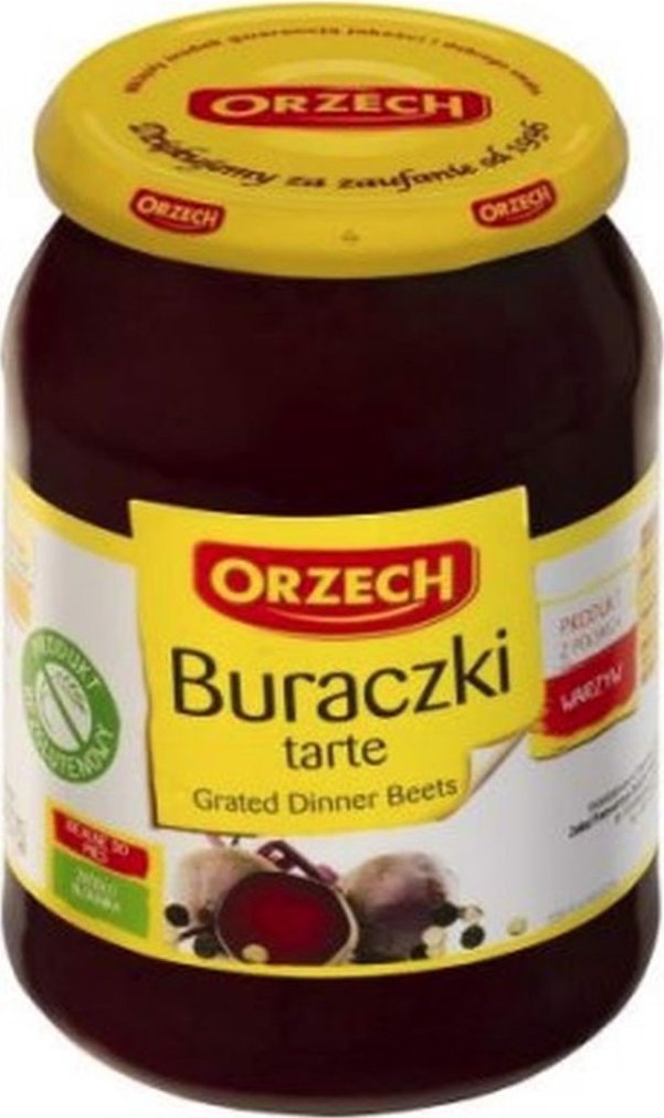 Orzech Orzech Buraczki tarte 900g