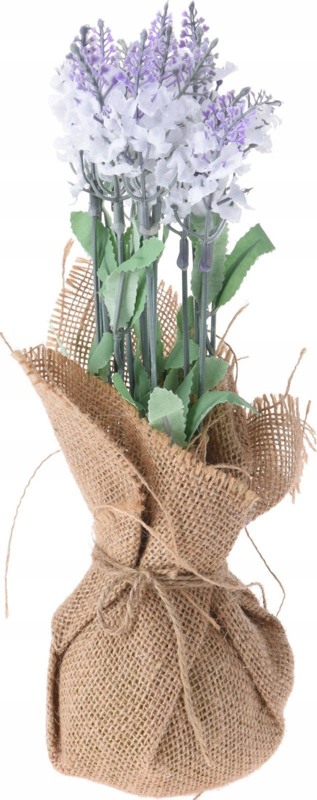 Home Styling Collection Sztuczna roślina w woreczku jutowym, 26 cm