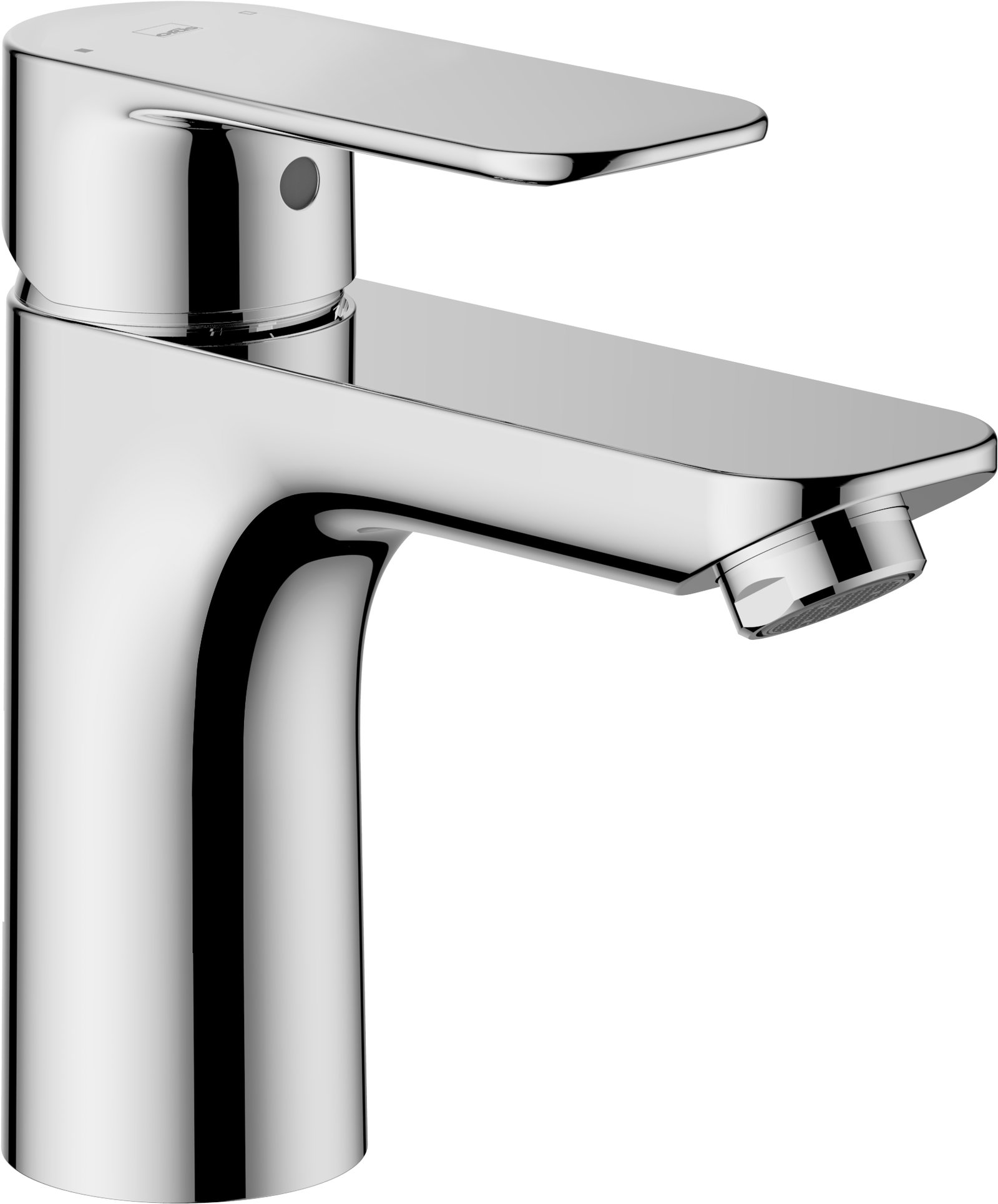 Washbasin faucet ORAS LINEA, short spout, high, chrome