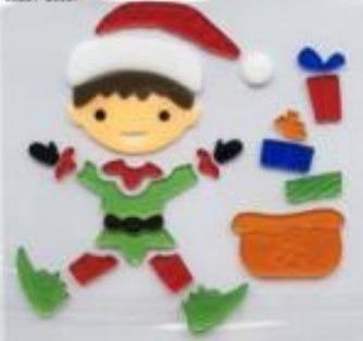 Dekoracja świąteczna MCD naklejka