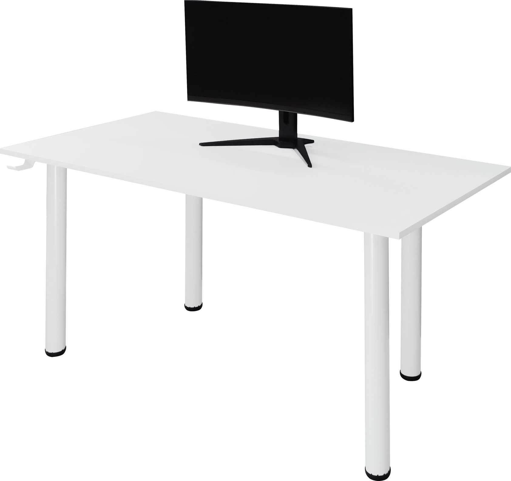 Biurko Zdesk 21312640 Białe 138 cmx68 cm