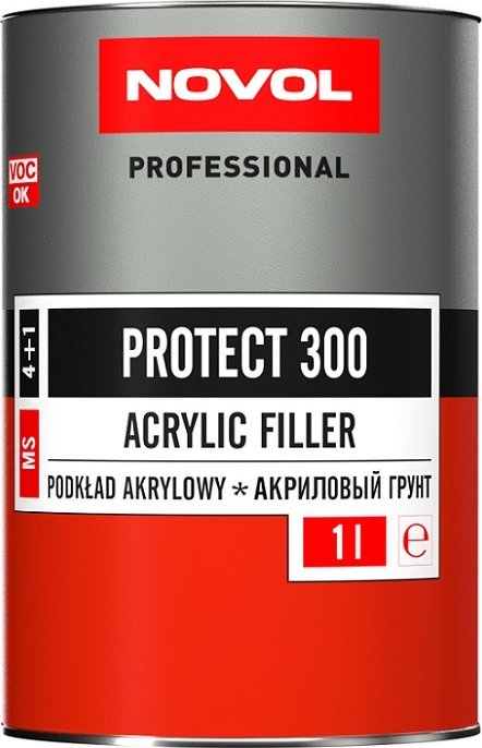 Novol PODKÅAD PROTECT 300 4:1 1L SZARY