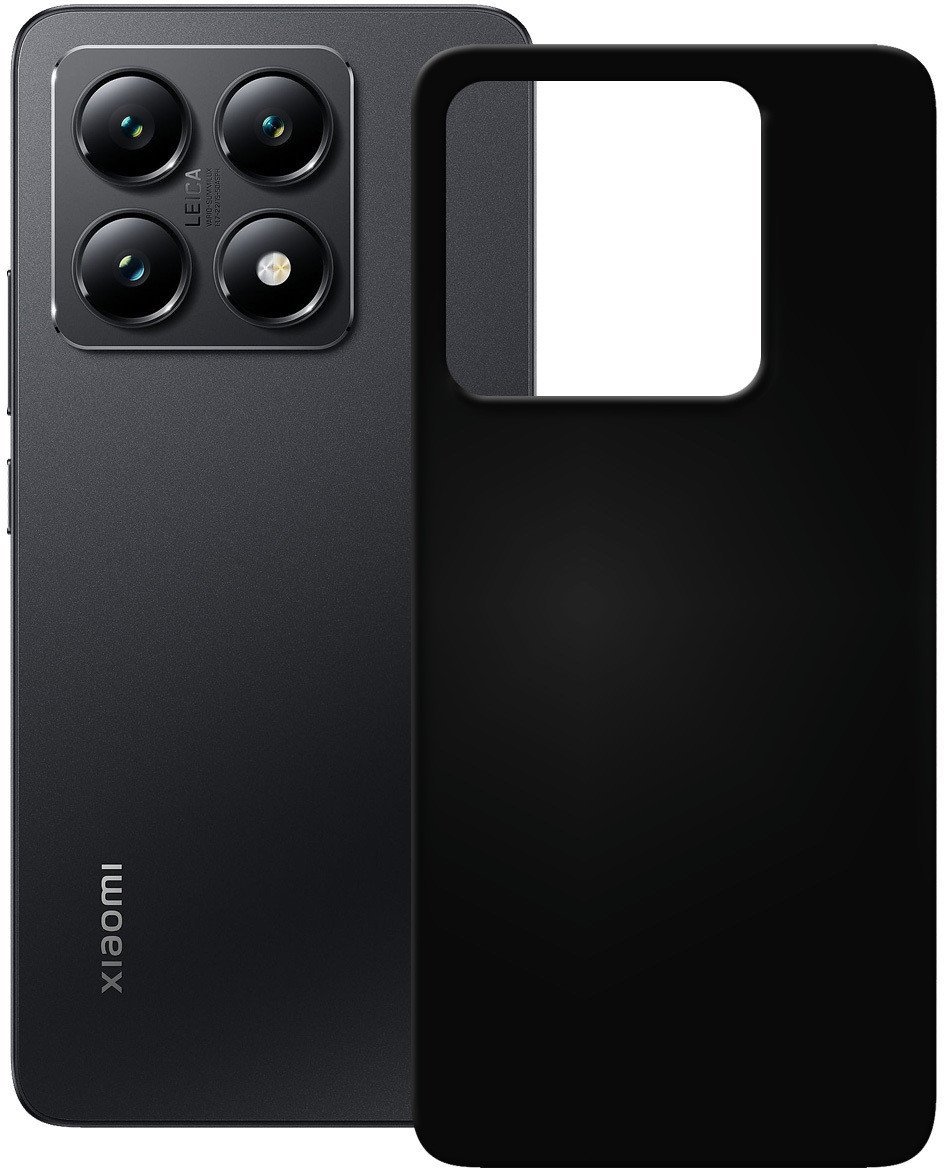 PEDEA Soft TPU Case für Xiaomi Redmi 14T Pro, schwarz