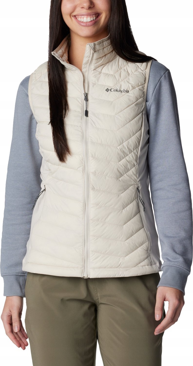 Columbia Columbia Powder Pass Vest 1832222278 Beżowe S
