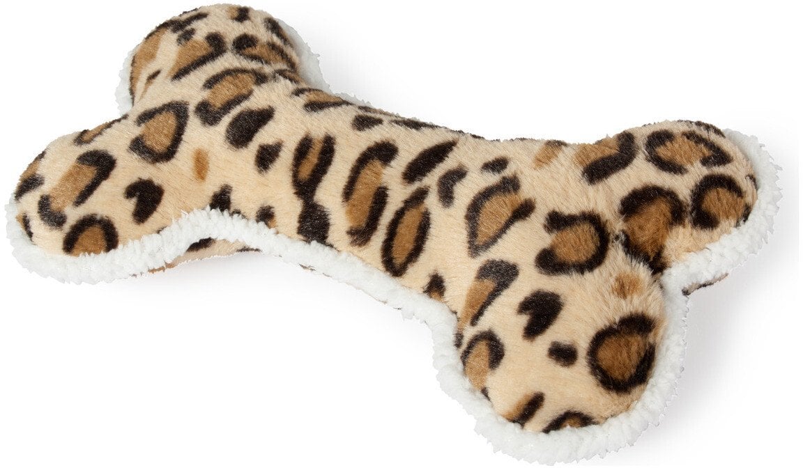 Zabawka, dla psa, ko��, w c�tki, pluszowa 30X15X6cm