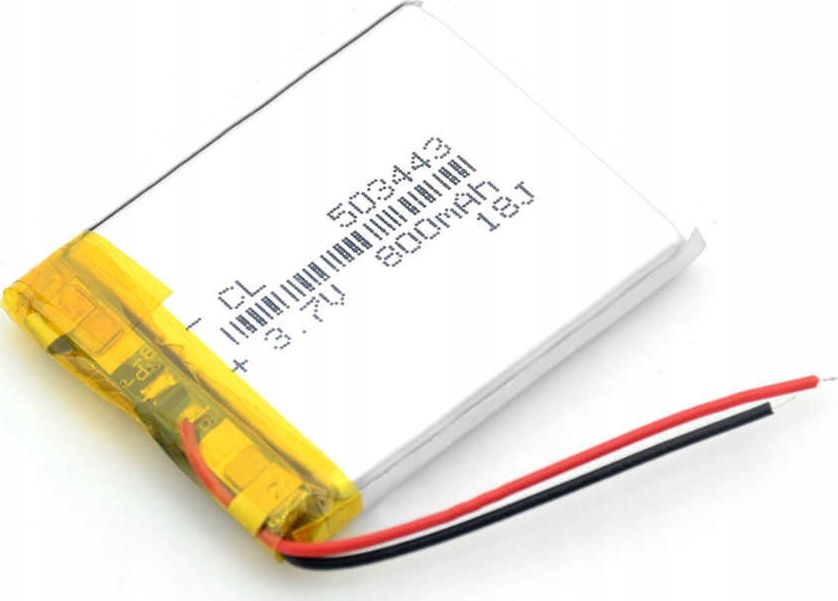 Liter Energy Battery Akumulator Li-Poly 800mAh 3.7V 503443