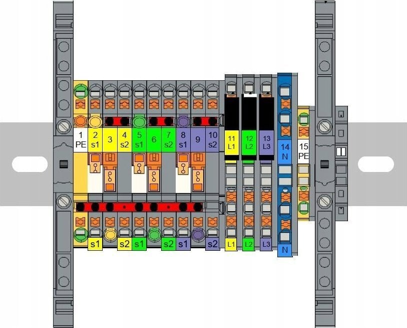 Phoenix Contact Listwa kontrolno-pomiarowa PXC-SKA 71 NEW-1144730