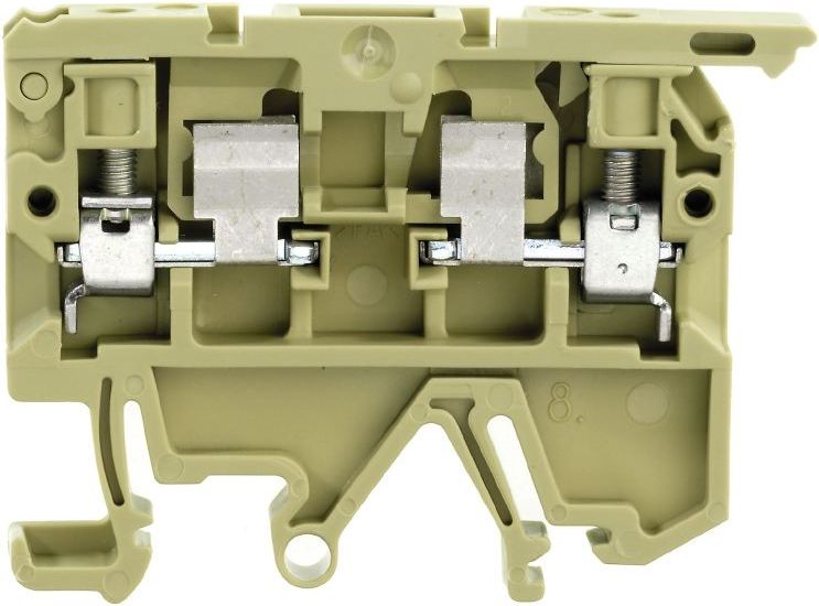 Weidmuller Złączka szynowa bezpiecznikowa 2-przewodowa 4mm2 G 5x20mm beżowa (0474560000)