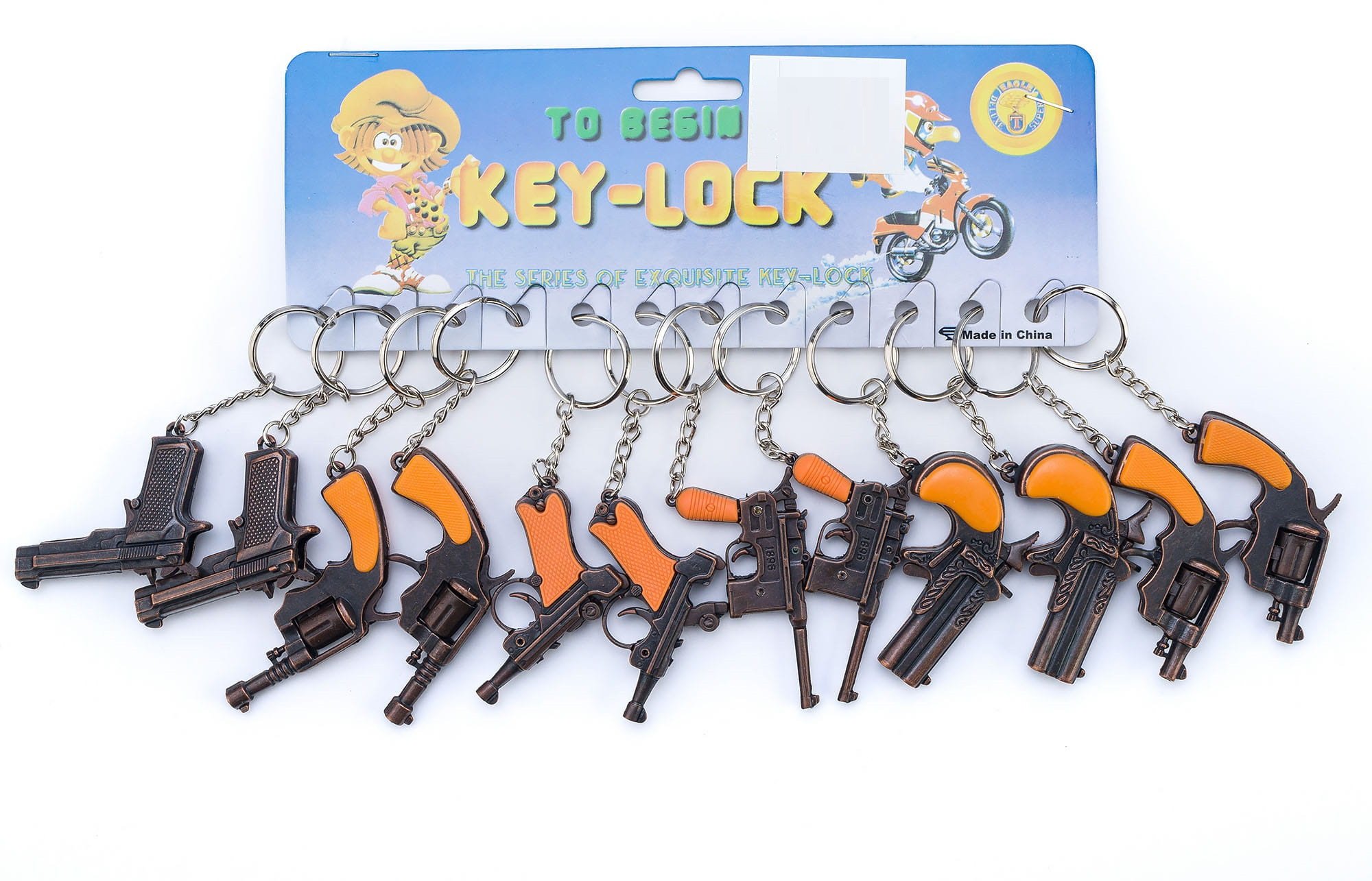 brelok pistolet 12szt. | B-1151