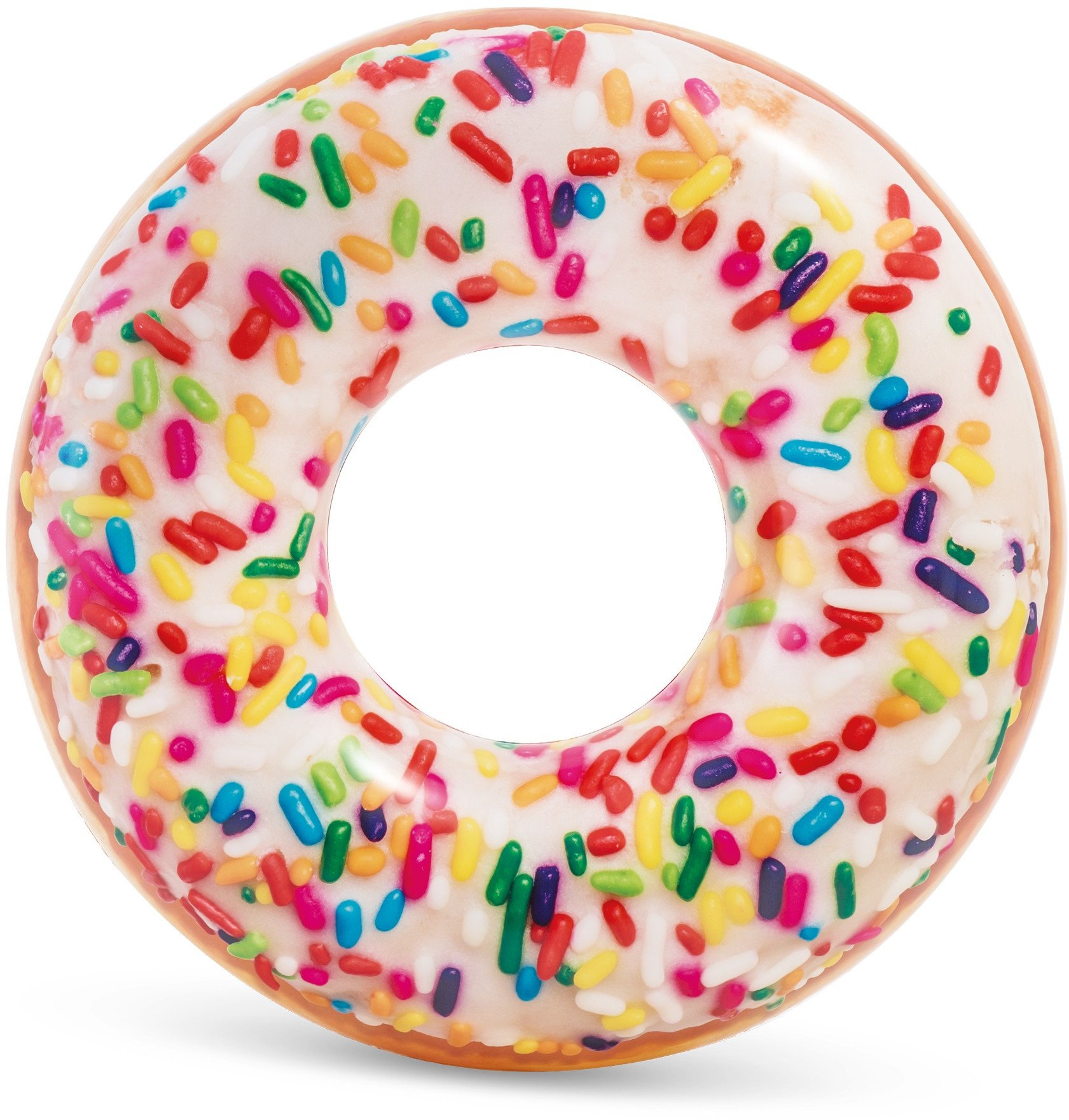 Dmuchane koło do pływania cukierkowy donut o średnicy 99 cm INTEX 56263