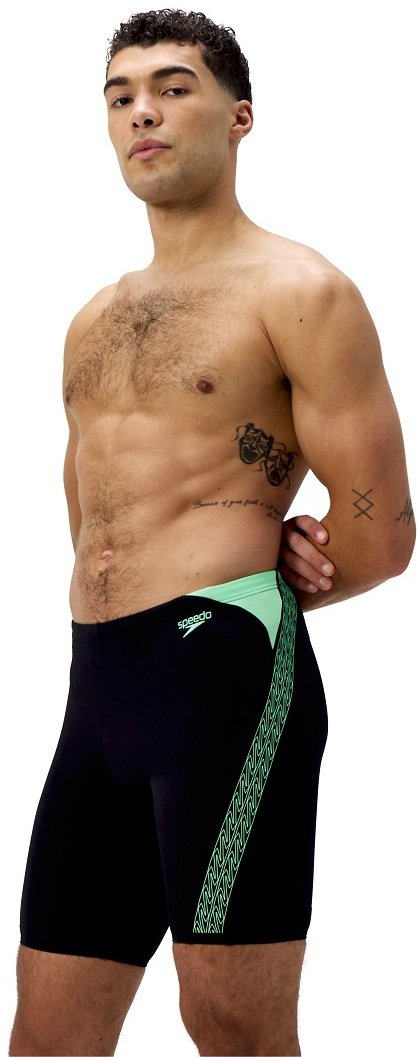 Speedo SPEEDO SWIMSUITS MEN'S HYPERBOOM SPL JAM GREEN 8-00303818666 T30 D3