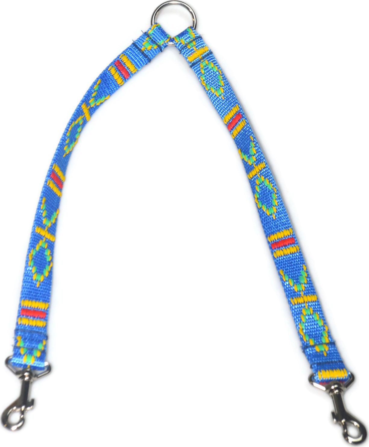 Alizoo Rozdzielacz smyczy indiański, dwójnik 20mm/40cm - ALIZOO