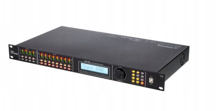 the t.racks DSP 408 Cyfrowy System Zarządzania Głośnikami 4x8 96 kHz Nowy