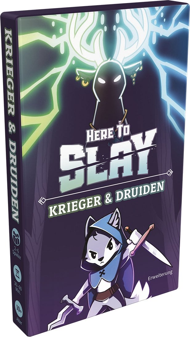 Asmodee Here to Slay 30 min Rozszerzenie do gry karcianej Odgrywanie ról