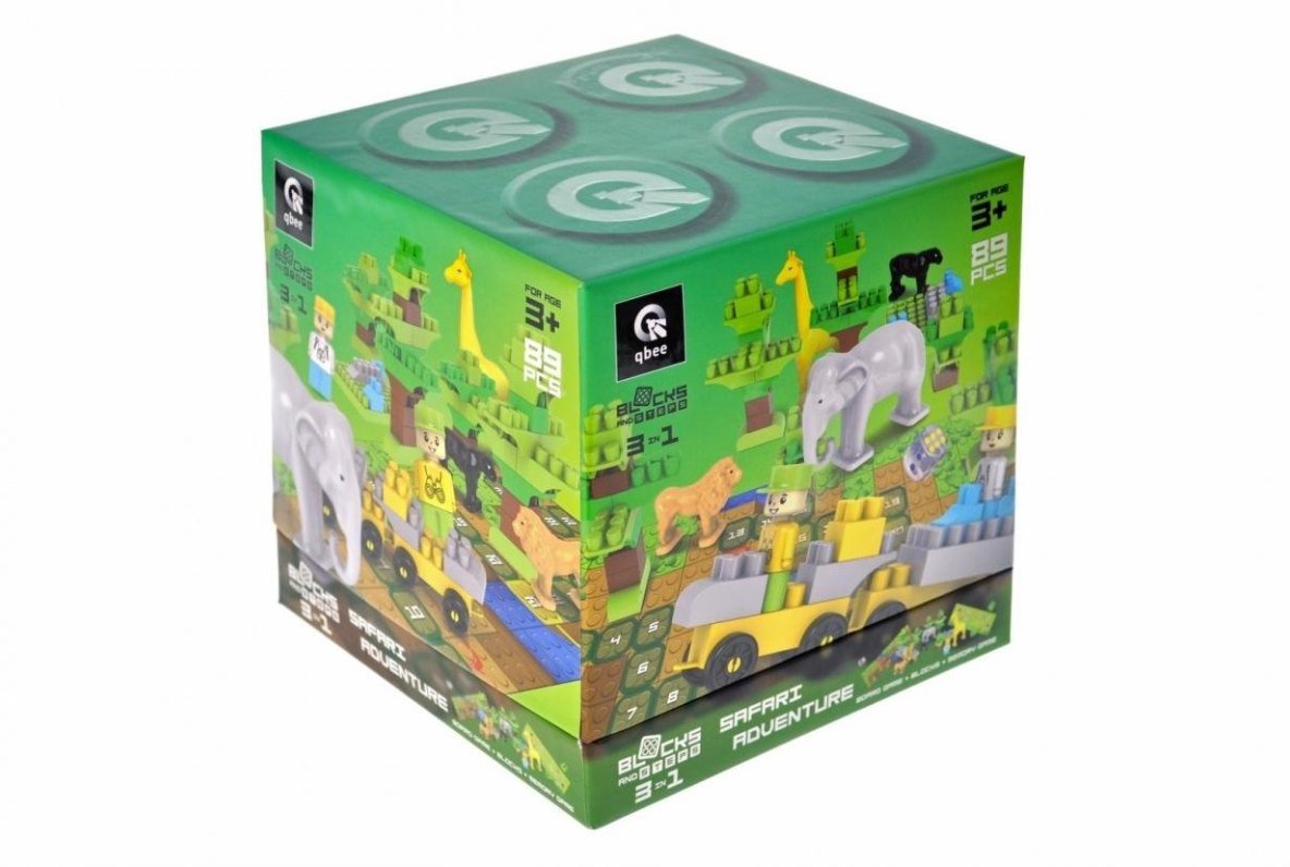 Klocki konstrukcyjne Block&Steps Przygody na Safar