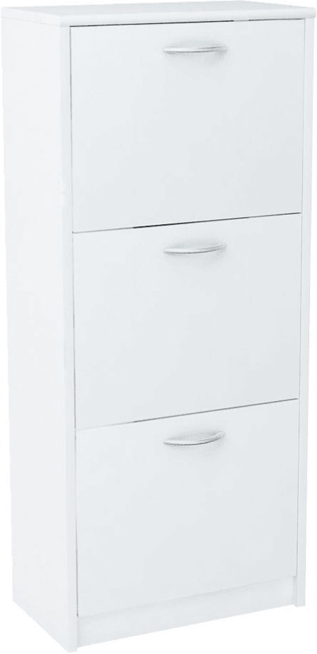 Szafka na buty, wysoka, Classic, 50x28x116 cm, biel, mat | TYLETEGOTU