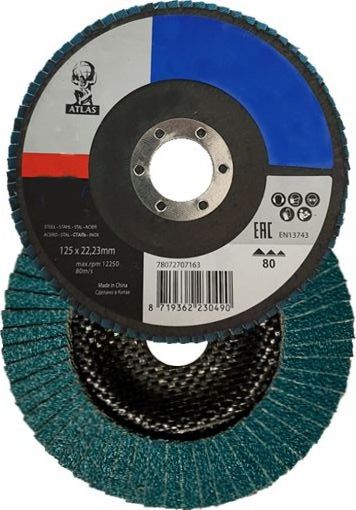 Norton Clipper NORTON ŚCIERNICA LISTKOWA ATLAS KX663 125mm P 60 N78072707162