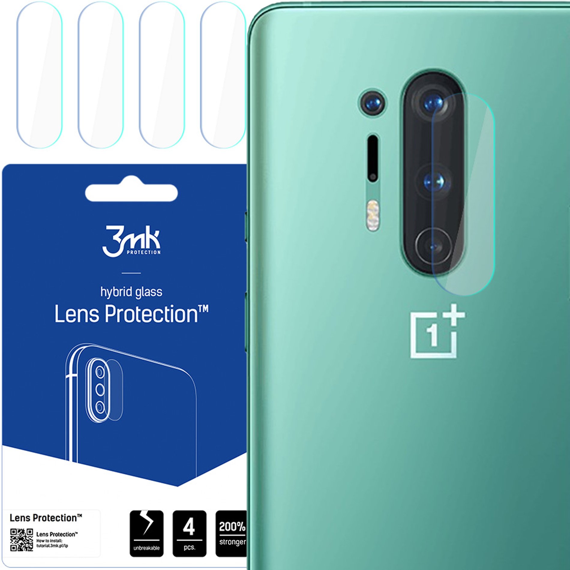 ONEPLUS 8 5G - 3MK LENS PROTECTION