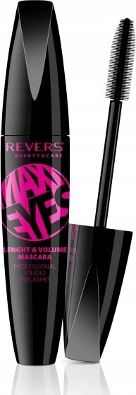 Revers tusz MAXI EYES Lenght Volume BLACK
