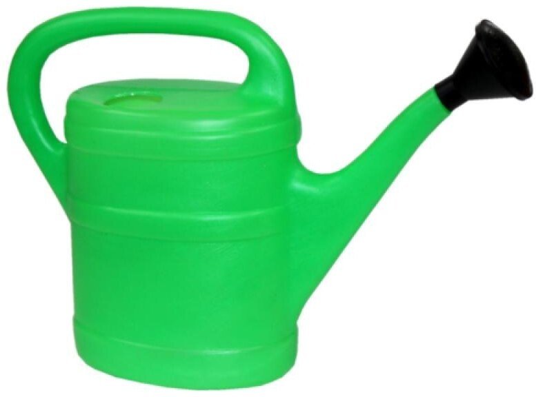 Konewka Plastikowa z Sitkiem 10L Zielona EDUKAMP