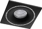 Azzardo Oprawa podtynkowa kwadratowa czarna AZzardo SIMON S AZ1615