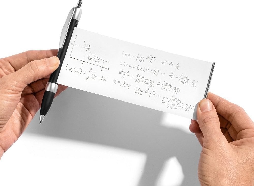 GM Długopis ściąga CZARNY