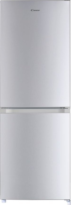 Lodówka Candy Candy CCG1L314ES Refrigerator, E, Free standing, Combi, Height 144 cm, Fridge net 109 L, Freezer net 48 L, Silver Candy