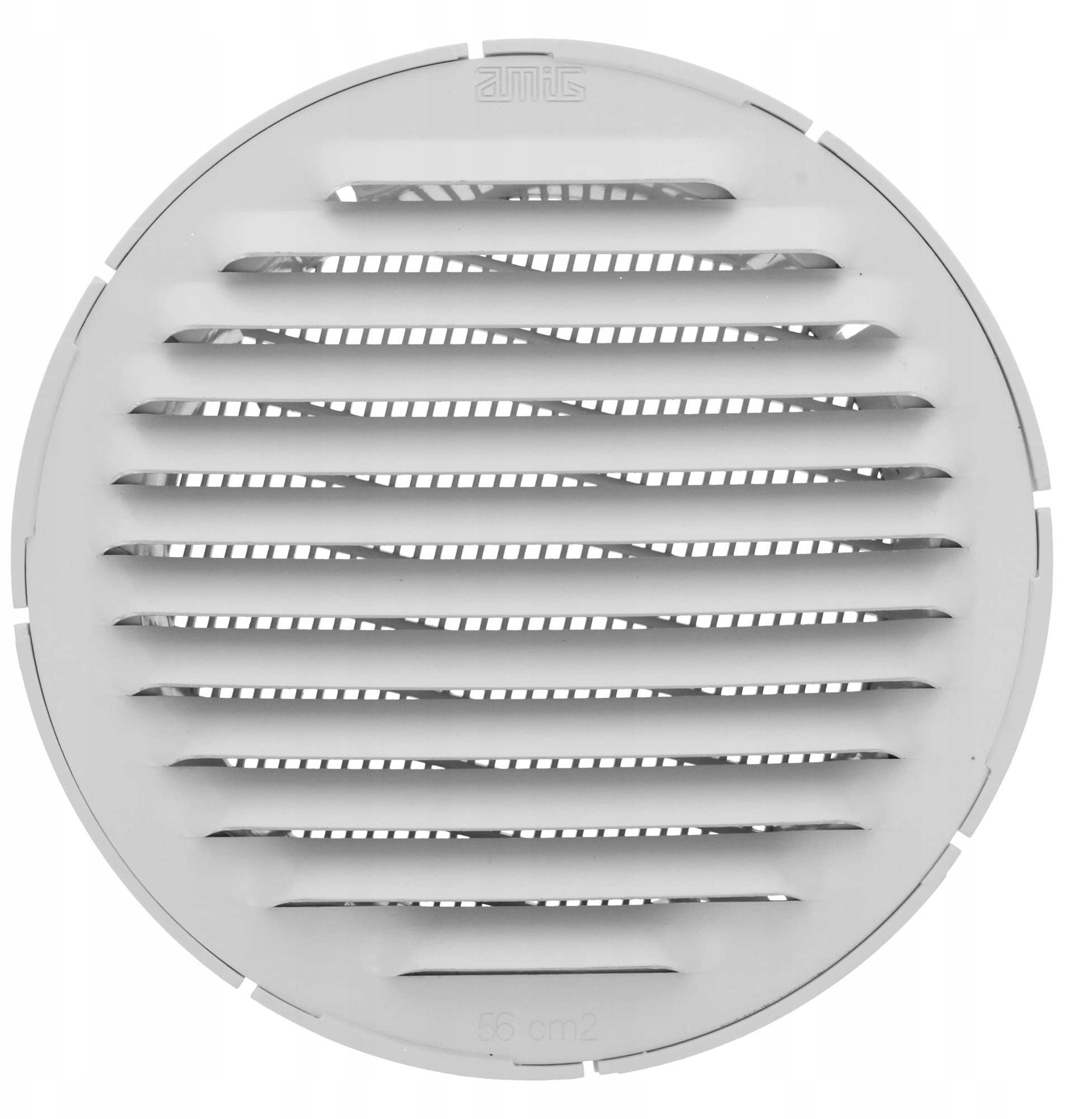 GRILLE METAL D125, WHITE