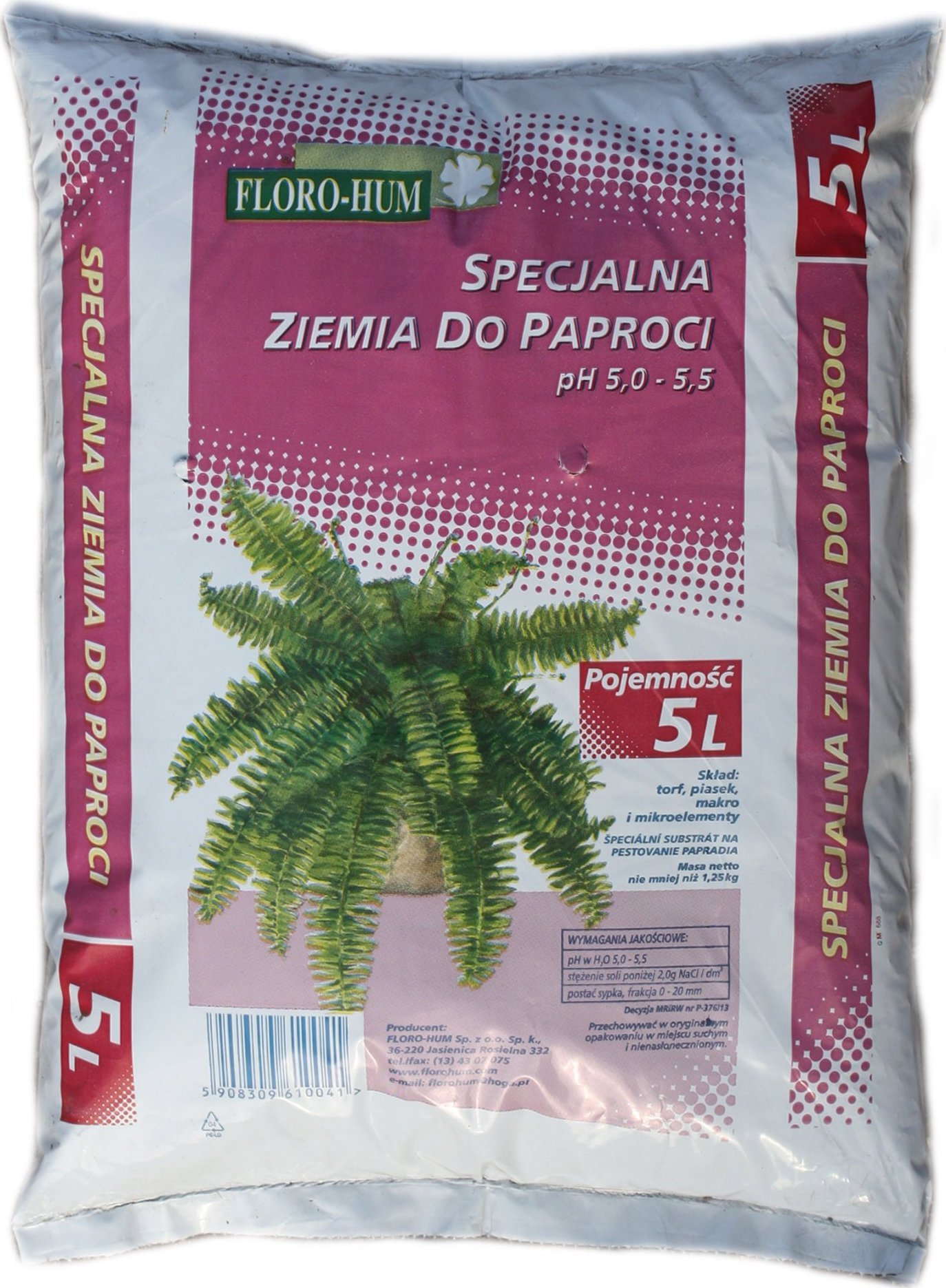 ZIEMIA - DO PAPROCI - 5 L.