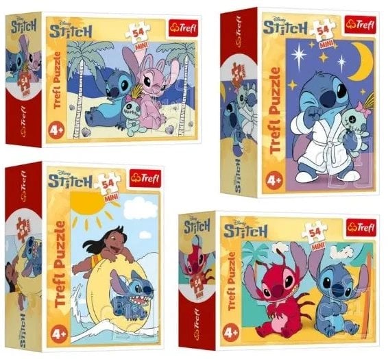 PUZZLE 54 MINI Stitch i jego świat /Disney 54220