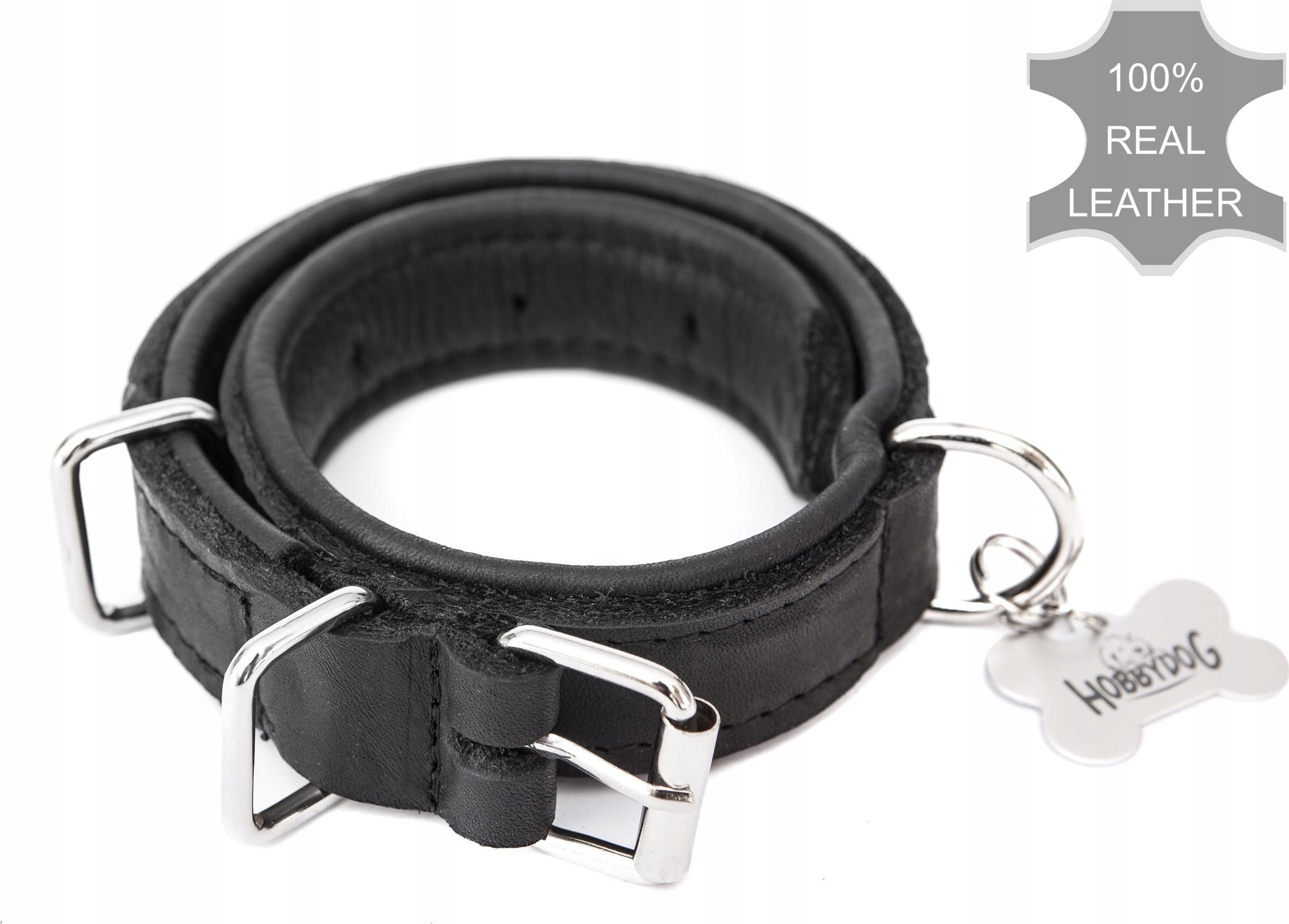 Hobbydog R1 OBRO˝A SKŕRZANA 25x550 CZARNA