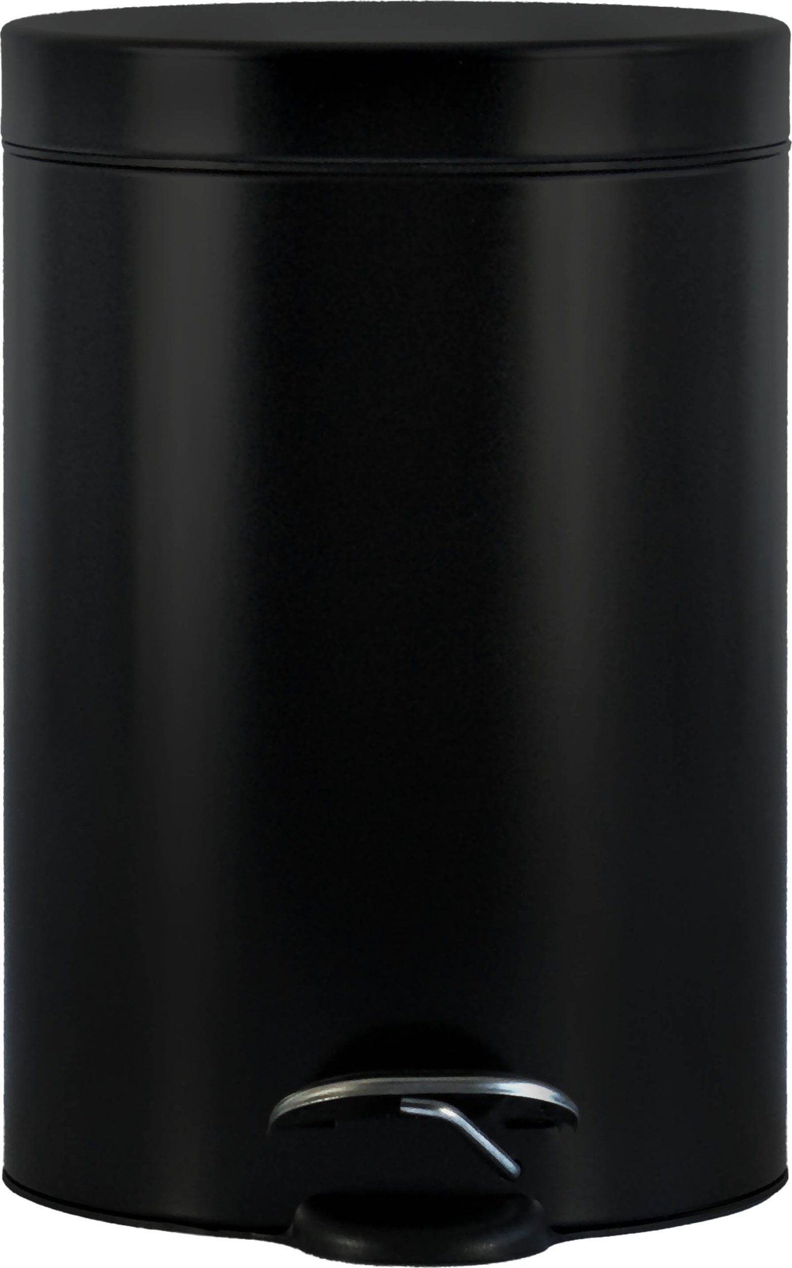 Kosz na śmieci Sepio Kosz na śmieci łazienkowy pojemnik kubeł mały czarny elegancki wytrzymały