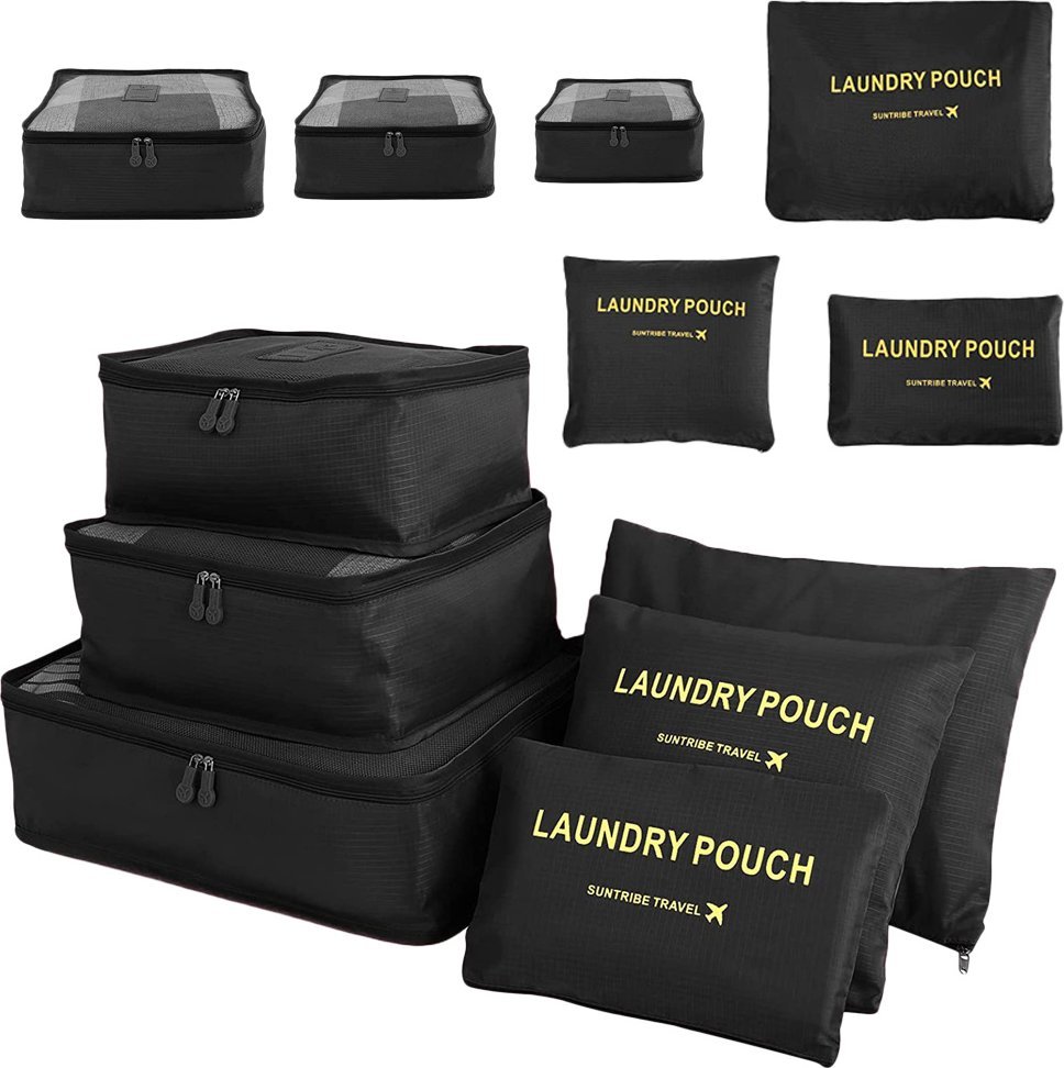 Verk Organizery podróżne do walizki siatki na pranie x6 Organizery podróżne do walizki siatki na pranie x6