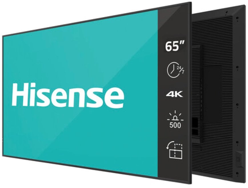 Hisense 65 Zoll 4K UHD IPS Digital Signage Display - 24/7 Operation