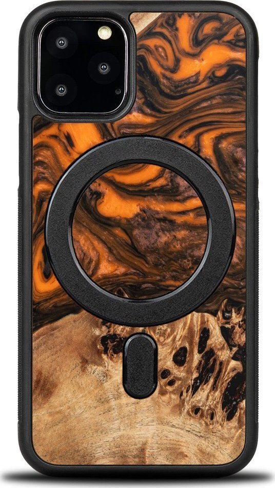 BeWood Etui Bewood Unique na iPhone 11 Pro - Orange z MagSafe