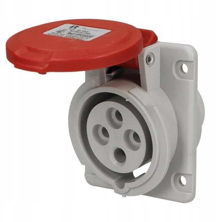 Gniazdo tablicowe skośne 16A 4P 400V IP54 SP23330