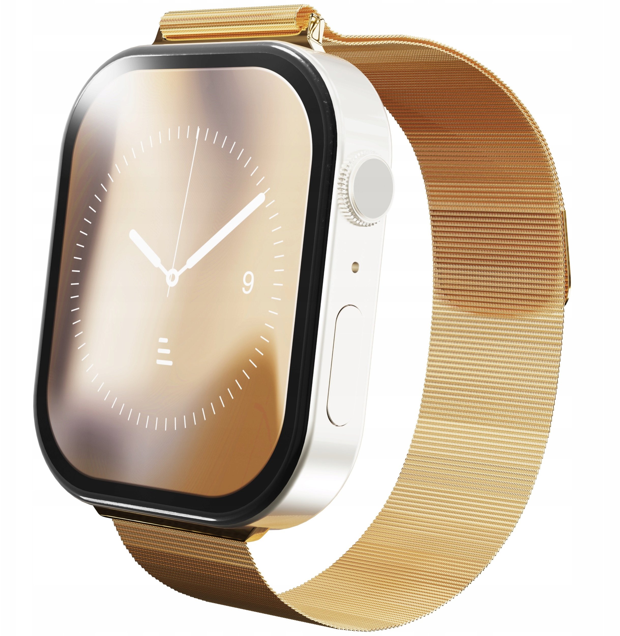 Pasek do Apple Watch 38 / 40 / 41 mm (Złoty, Bransoleta, Stal Nierdzewna)