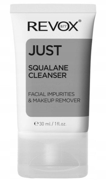 Revox Revox Just Squalane Cleanser Facial Impurities And Makeup Remover / Skwalan oczyszczający do demakijażu twarzy (30 ml)