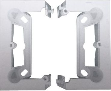 Kontakt-Simon Puszka natynkowa składana pojedyncza srebrna Simon 54 Premium (DSC/43)