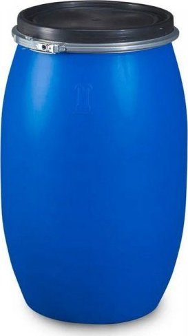 UN BECZKA PLASTIKOWA 150L Z OBRÄCZÄ