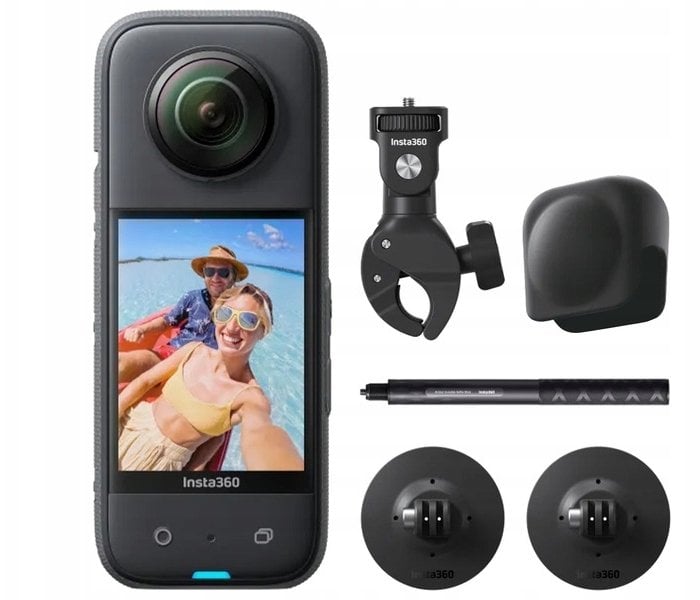 Kamera Insta360 X3 Motorcycle Bundle czarna