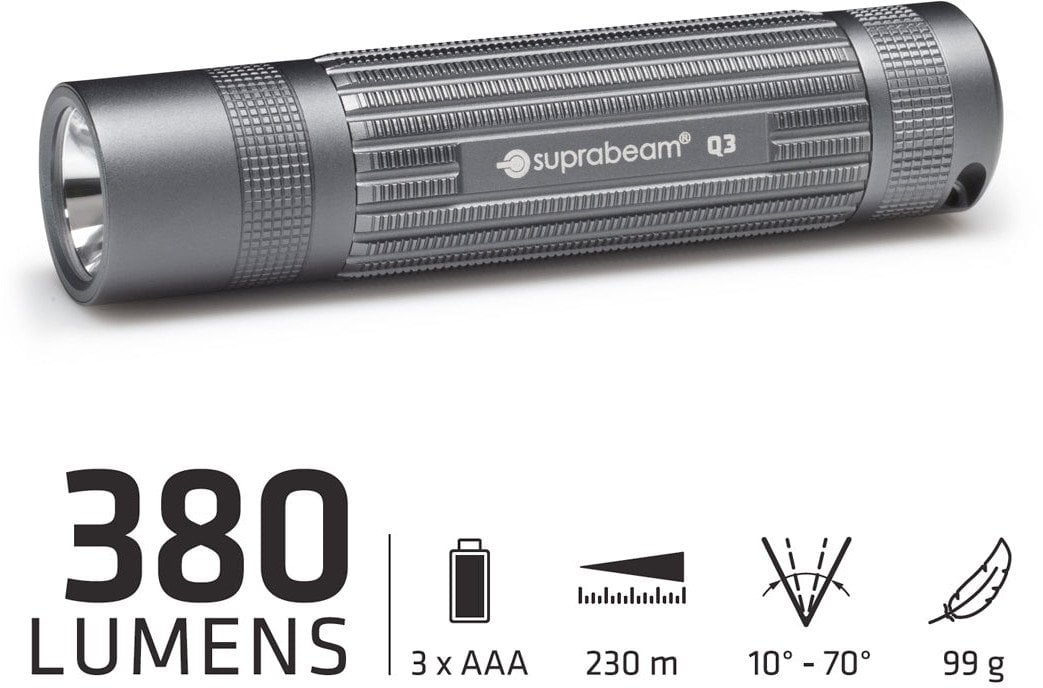 Latarka Suprabeam Q3 380lm 3x AAA
