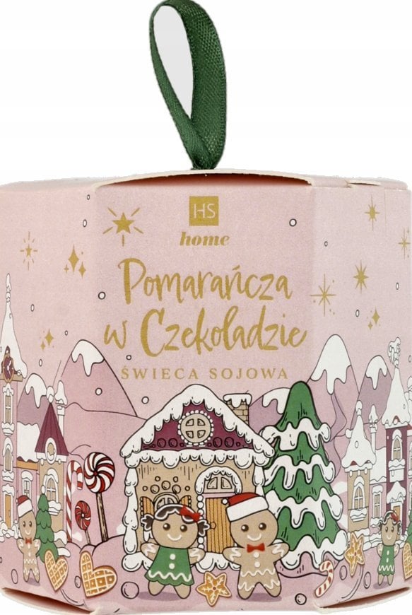 Alkotest HISKIN_Świeca sojowa Pomarańcza w Czekoladzie 100g